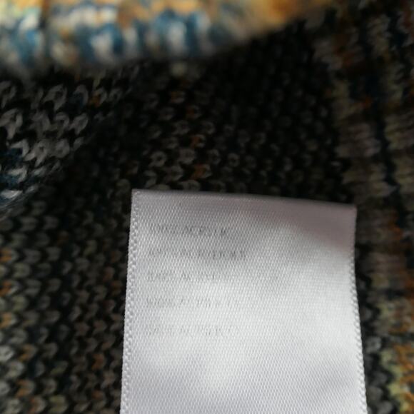 Urban Outfitters Cardigan Sweater Womens Medium Dark Gray Flame Oversized Boho - Picture 10 of 12